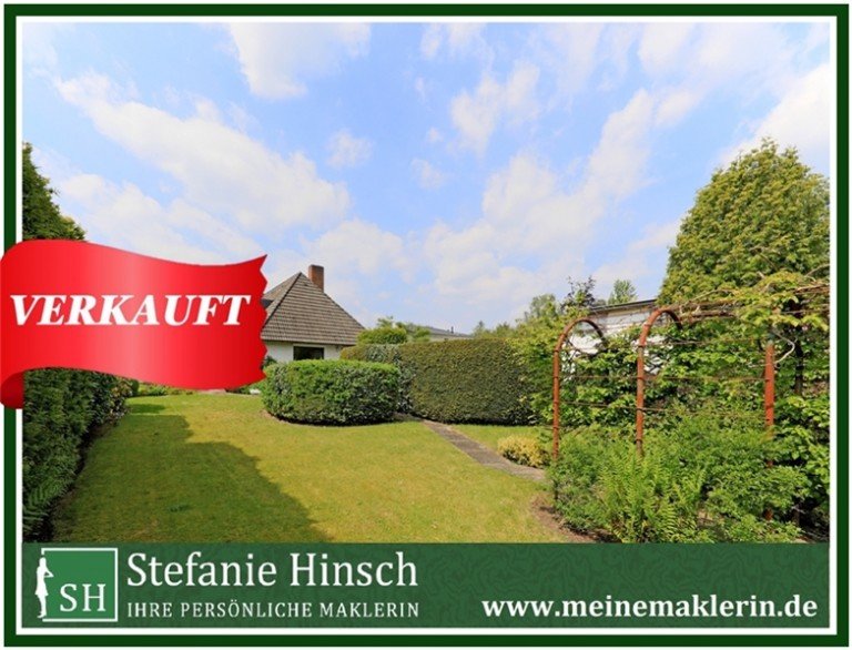 Sasel-Grd-Fahne Hamburg - Sasel Wohngrundst�ck Gro�es Baugrundst�ck mit Altbestand in Sasel