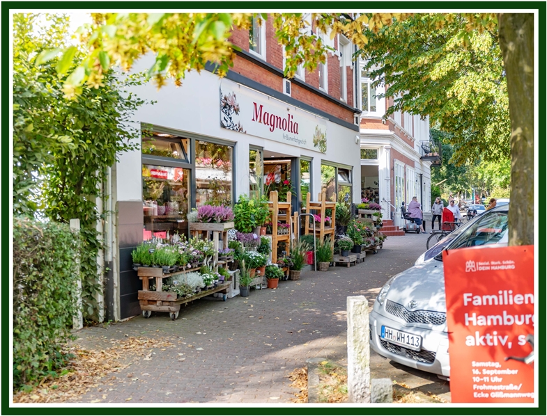 Blumenladen oL Etagenwohnung Hamburg