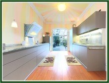 K�che-Ex Besondere Jugendstilvilla mit Wintergarten und Kamin in Marienthal