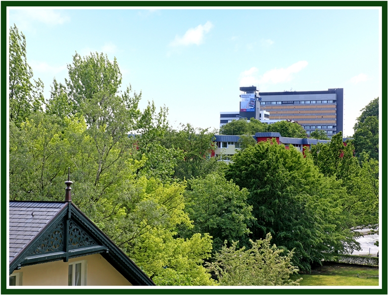 Balkonausblick-Ex Etagenwohnung Hamburg