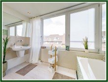 Bad2-Ex Weitblick �ber Eppendorf - Loftartige Dachgeschosswohnung mit S�dterrasse