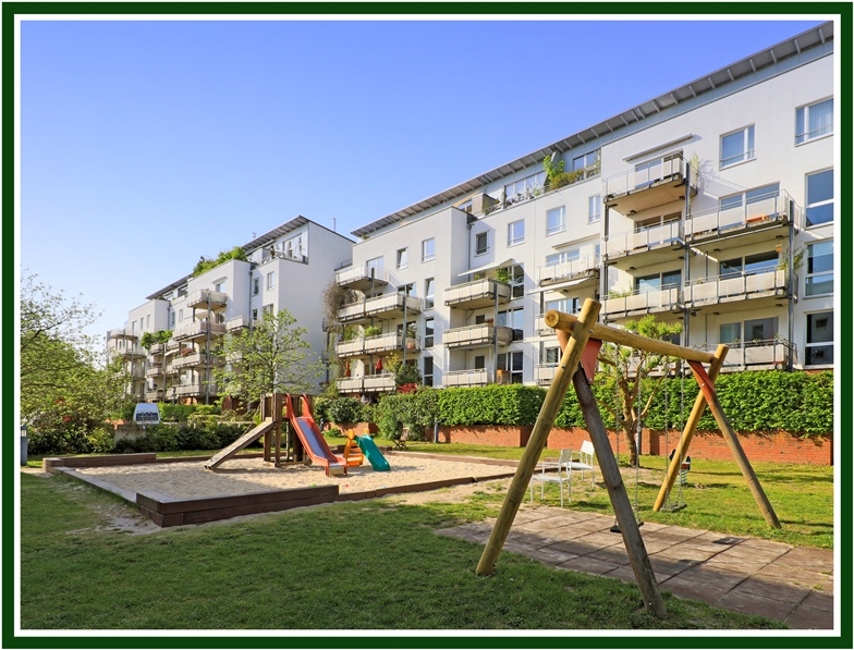 Haus-Gartenansicht-Ex Etagenwohnung Hamburg