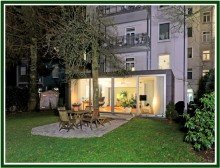 Abendlicht Anbau oL Juwel in Hoheluft-Ost - Einzigartige Altbauwohnung mit Garten und Terrasse