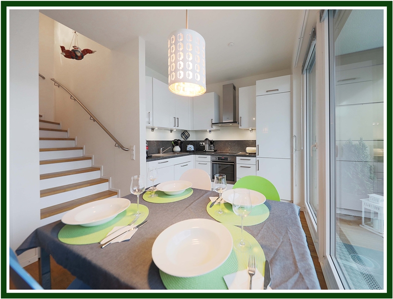 K�che-Treppe-Ex Etagenwohnung Hamburg