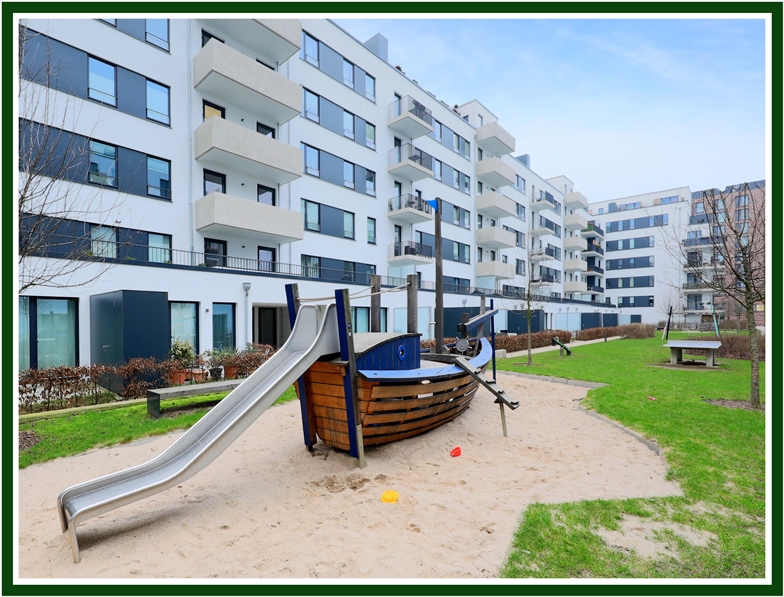Spielplatz Innenhof-Ex Etagenwohnung Hamburg