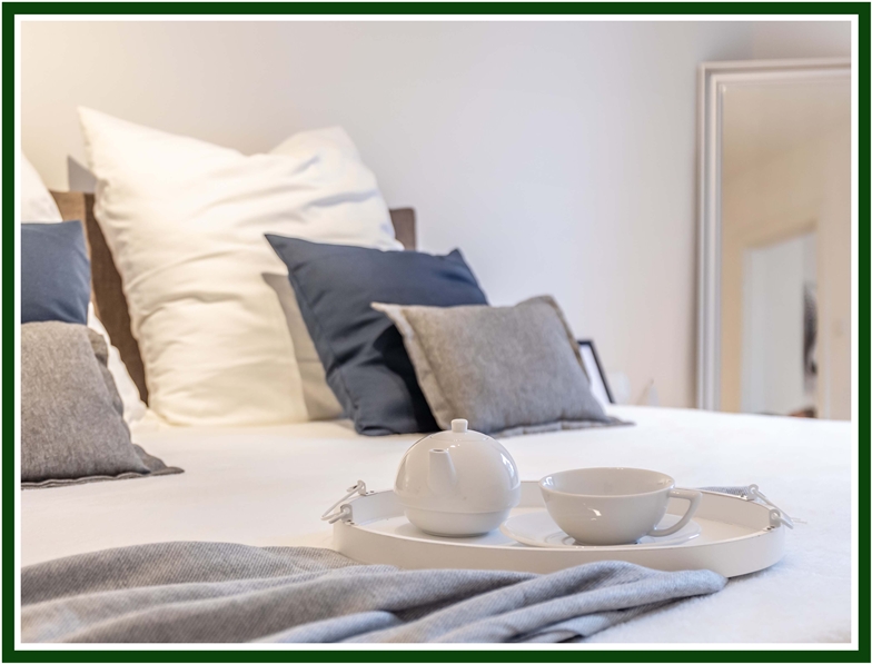 Detailfoto-Bett Etagenwohnung Hamburg
