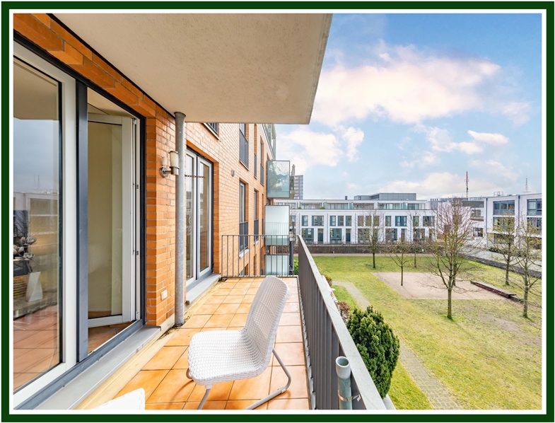 Balkon 2 oL Etagenwohnung Hamburg