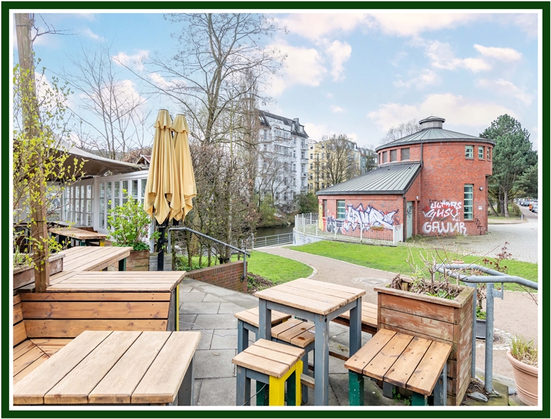 Cafe Isebekkanal oL Etagenwohnung Hamburg