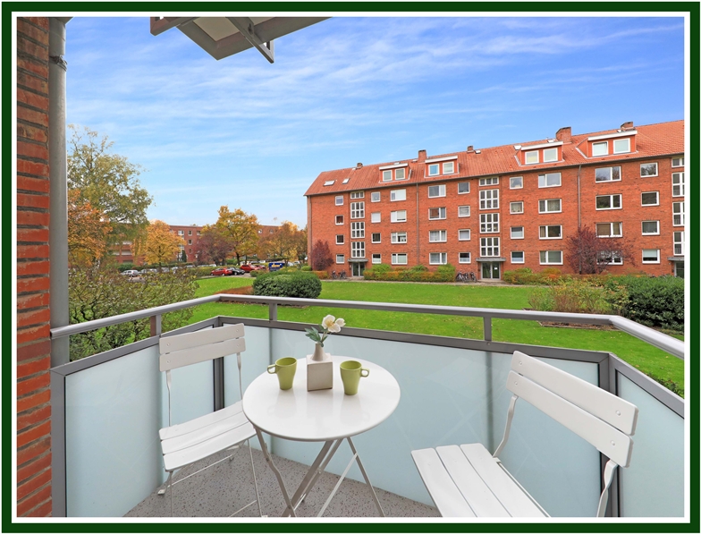 Balkon West-Ex Etagenwohnung Hamburg