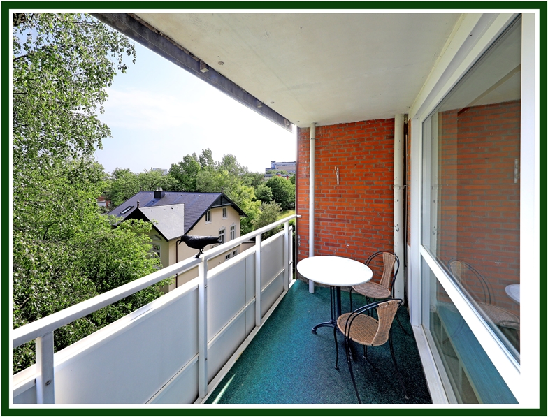Balkon-Ex Etagenwohnung Hamburg